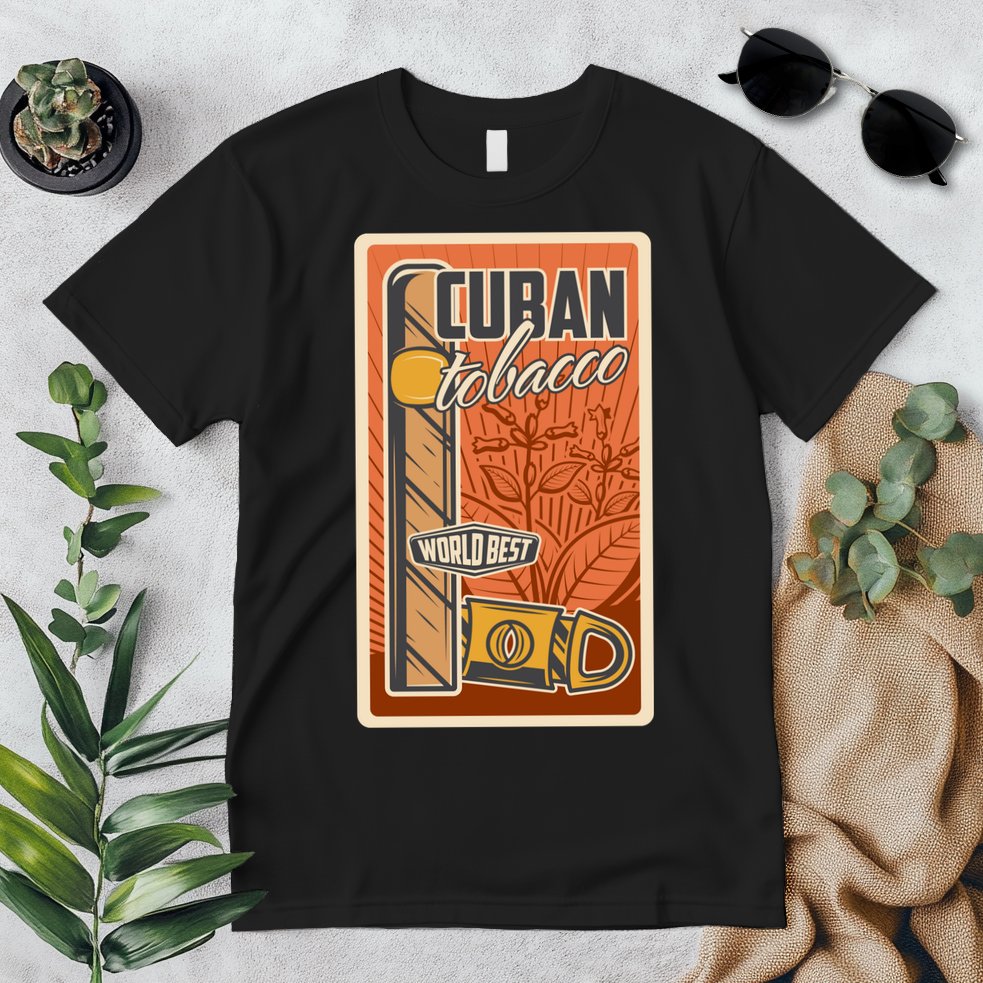 Cuba Travel Retro Cuban Cigar Tabaco Premium T-Shirt