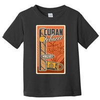 Cuba Travel Retro Cuban Cigar Tabaco Toddler T-Shirt