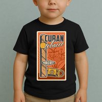 Cuba Travel Retro Cuban Cigar Tabaco Toddler T-Shirt