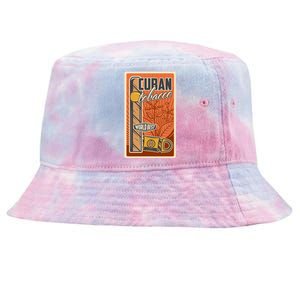 Cuba Travel Retro Cuban Cigar Tabaco Tie-Dyed Bucket Hat