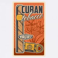 Cuba Travel Retro Cuban Cigar Tabaco Garment-Dyed Sweatshirt
