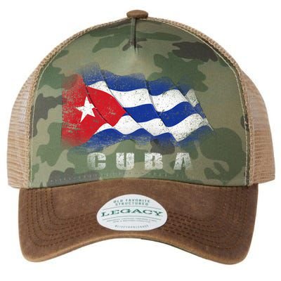 Cuban Flag Cuba Legacy Tie Dye Trucker Hat