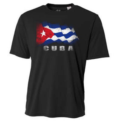 Cuban Flag Cuba Cooling Performance Crew T-Shirt