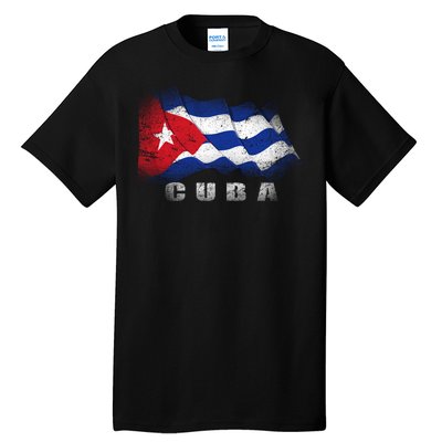 Cuban Flag Cuba Tall T-Shirt