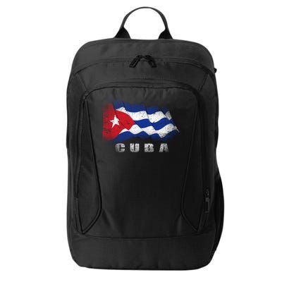 Cuban Flag Cuba City Backpack