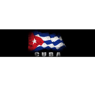 Cuban Flag Cuba Bumper Sticker