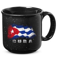 Cuban Flag Cuba 15oz Campfire Ceramic Mug