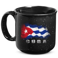 Cuban Flag Cuba 15oz Campfire Ceramic Mug