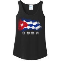 Cuban Flag Cuba Ladies Essential Tank