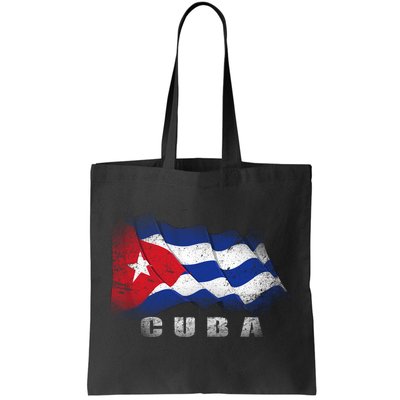 Cuban Flag Cuba Tote Bag