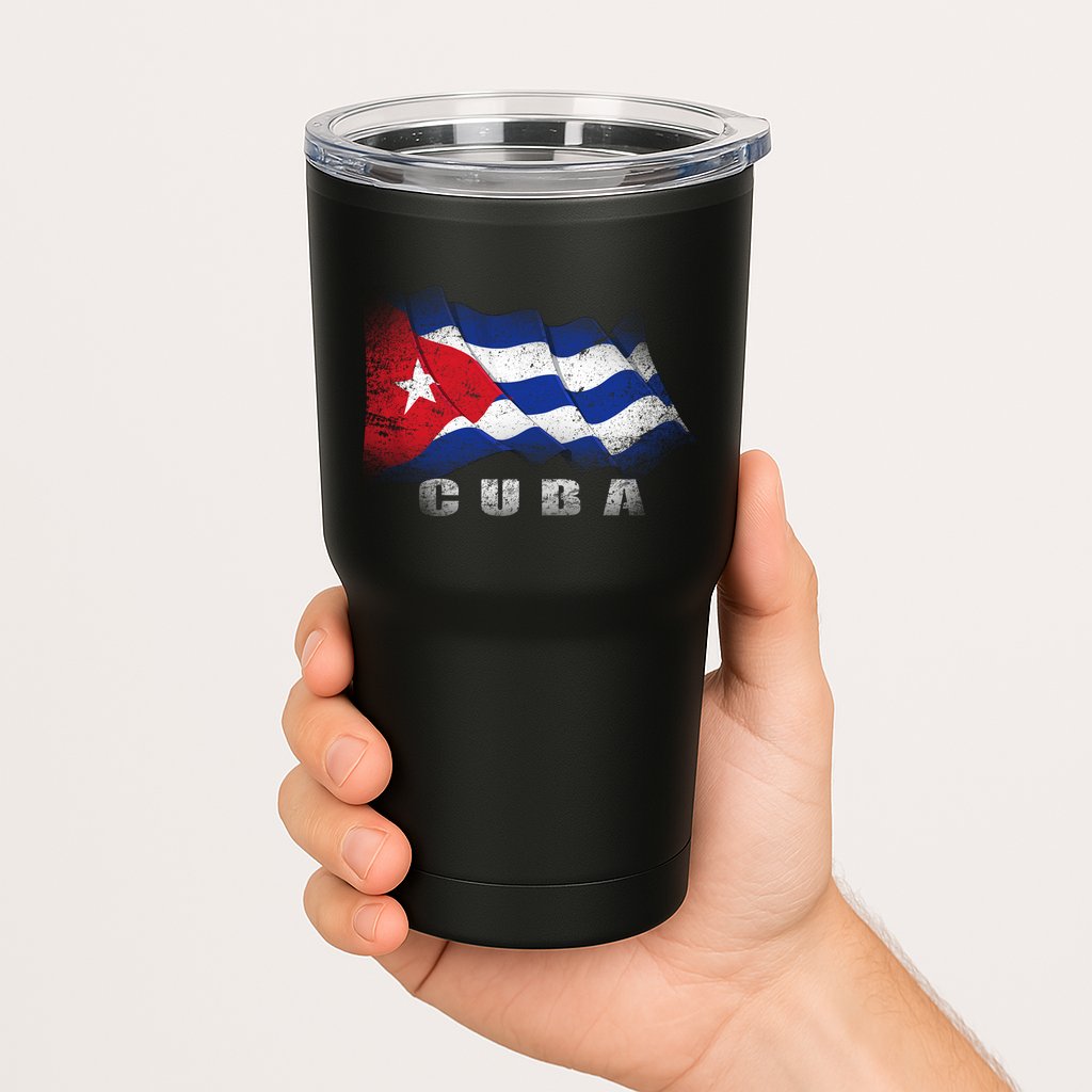 Cuban Flag Cuba Tumbler