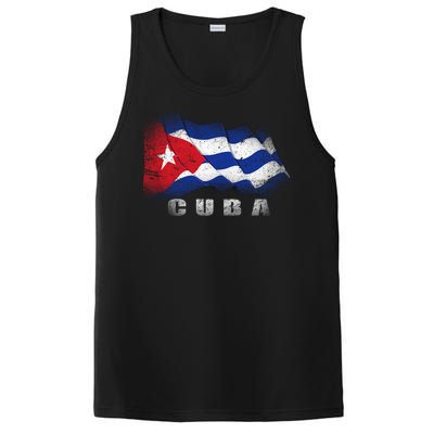 Cuban Flag Cuba PosiCharge Competitor Tank