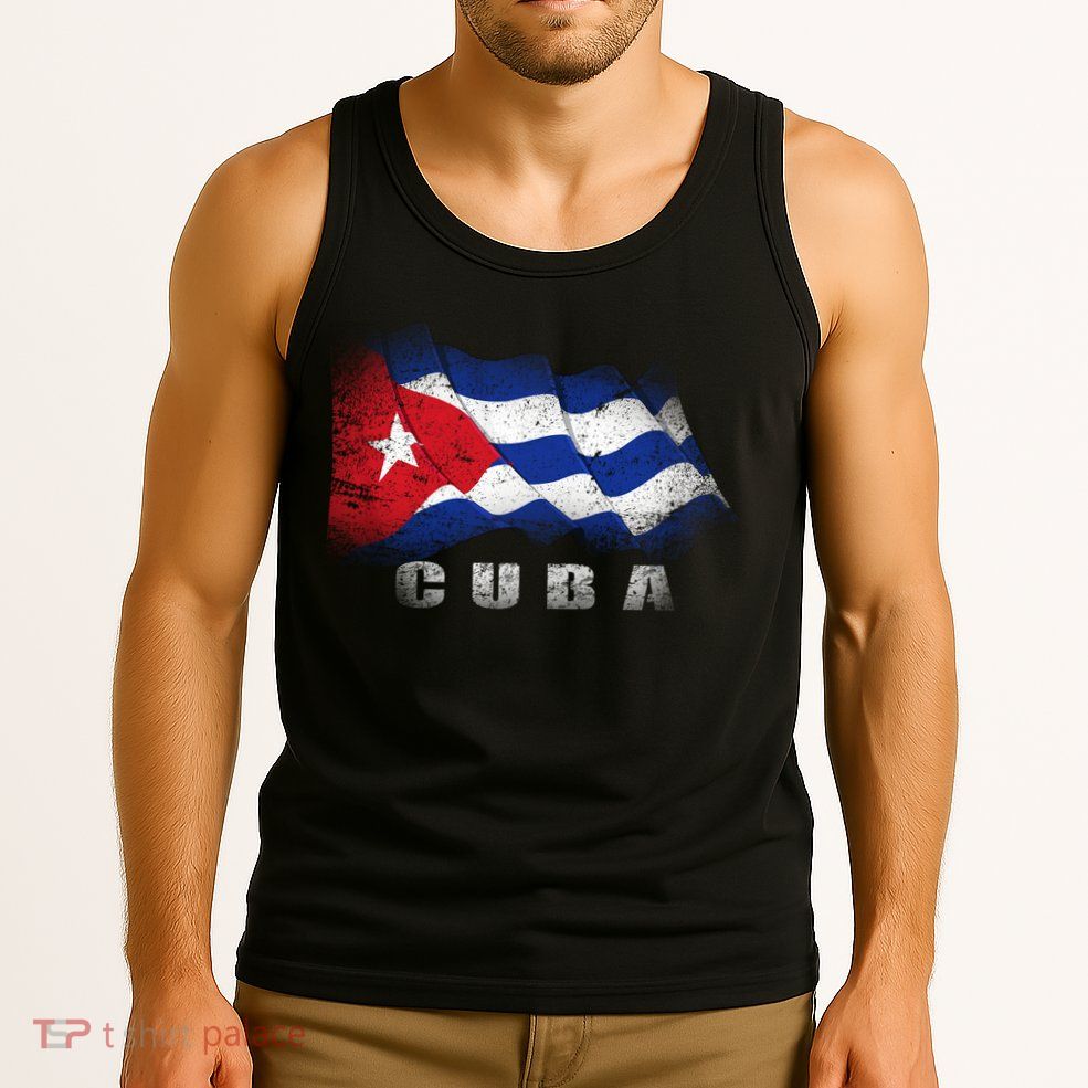 Cuban Flag Cuba Tank Top