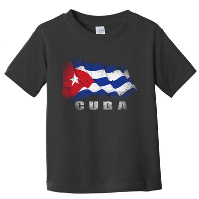 Cuban Flag Cuba Toddler T-Shirt