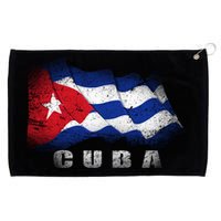 Cuban Flag Cuba Grommeted Golf Towel