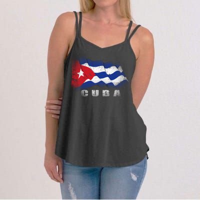 Cuban Flag Cuba Women's Strappy Tank