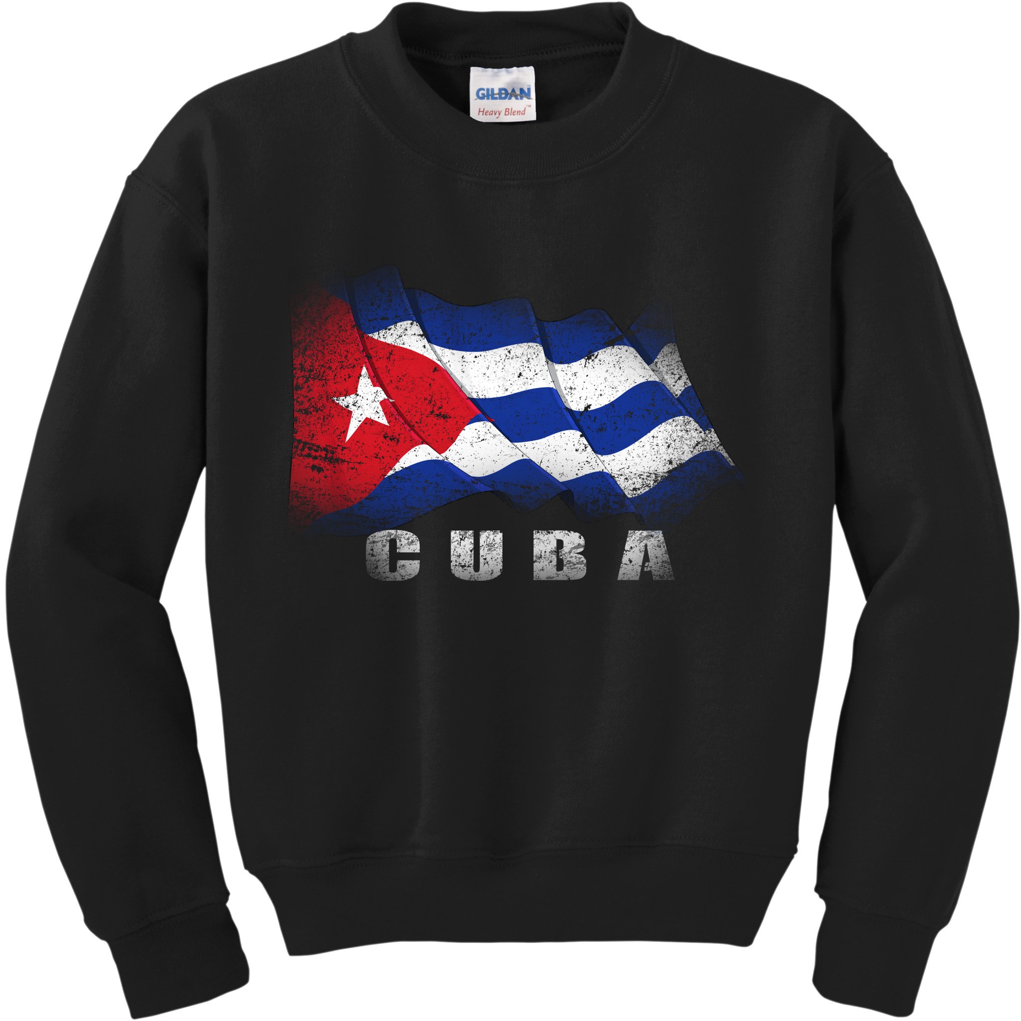Cuban Flag Cuba Kids Sweatshirt