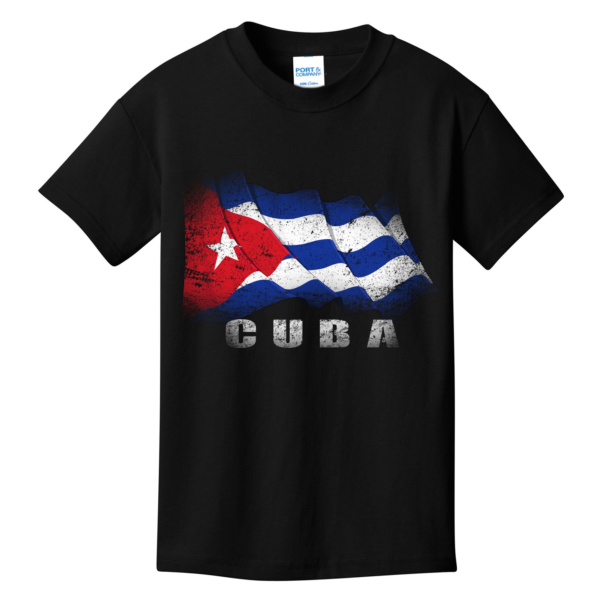 Cuban Flag Cuba Kids T-Shirt