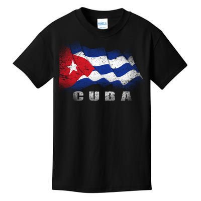 Cuban Flag Cuba Kids T-Shirt