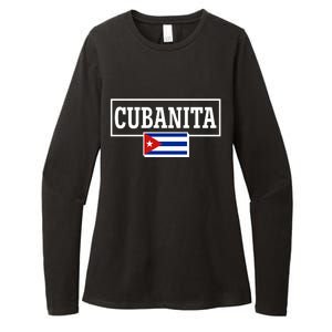 Cubanita Support Cuba Womens CVC Long Sleeve Shirt