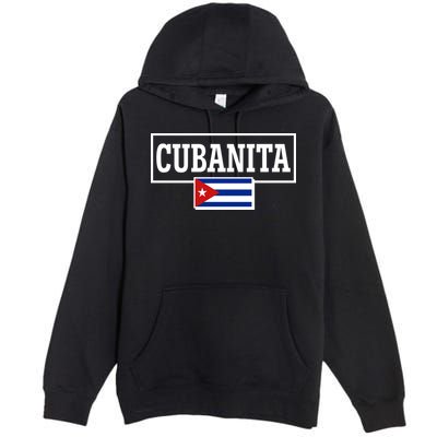 Cubanita Support Cuba Premium Pullover Hoodie