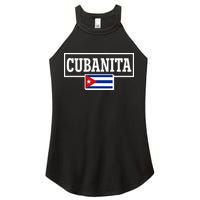 Cubanita Support Cuba Women's Perfect Tri Rocker Tank