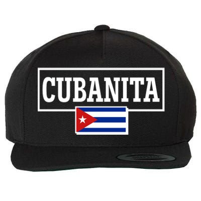 Cubanita Support Cuba Wool Snapback Cap