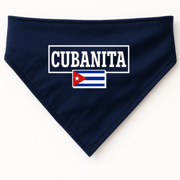 Cubanita Support Cuba USA-Made Doggie Bandana