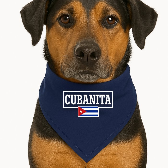 Cubanita Support Cuba USA-Made Doggie Bandana