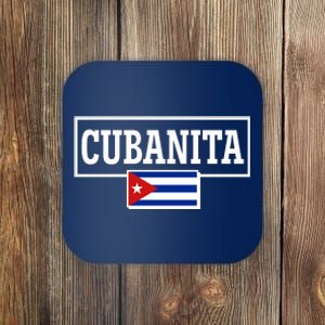 Cubanita Support Cuba Coaster