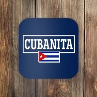 Cubanita Support Cuba Coaster