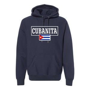 Cubanita Support Cuba Premium Hoodie