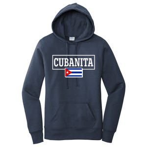 Cubanita Support Cuba Women's Pullover Hoodie