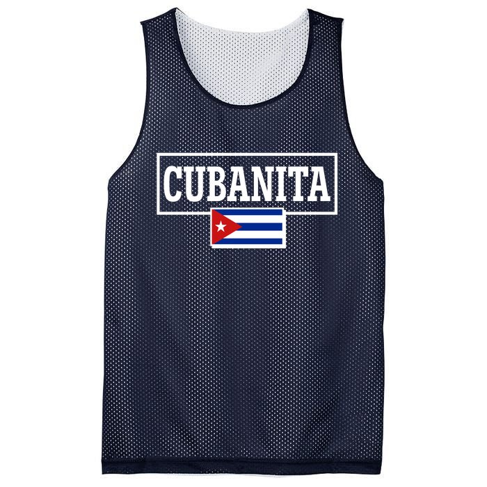 Cubanita Support Cuba Mesh Reversible Basketball Jersey Tank