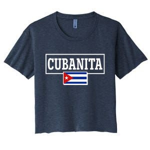 Cubanita Support Cuba Women's Crop Top Tee