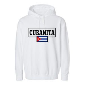 Cubanita Support Cuba Garment-Dyed Fleece Hoodie