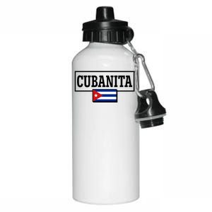 Cubanita Support Cuba Aluminum Water Bottle