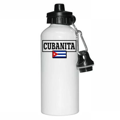 Cubanita Support Cuba Aluminum Water Bottle 