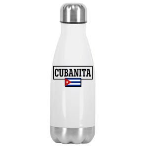 Cubanita Support Cuba Stainless Steel Insulated Water Bottle