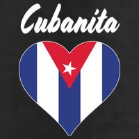 Cubanita Women Cuba Flag Hear Cool Comfort Performance Bucket Hat
