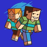 Cubic People Cartoon 16 in Basic Backpack