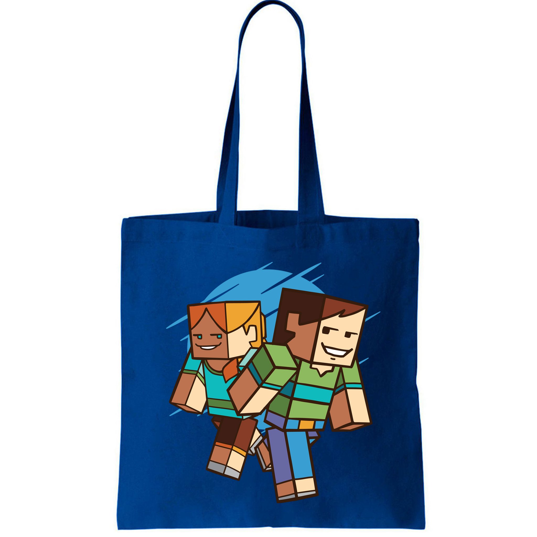 Cubic People Cartoon Bag