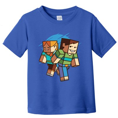 Cubic People Cartoon Toddler T-Shirt