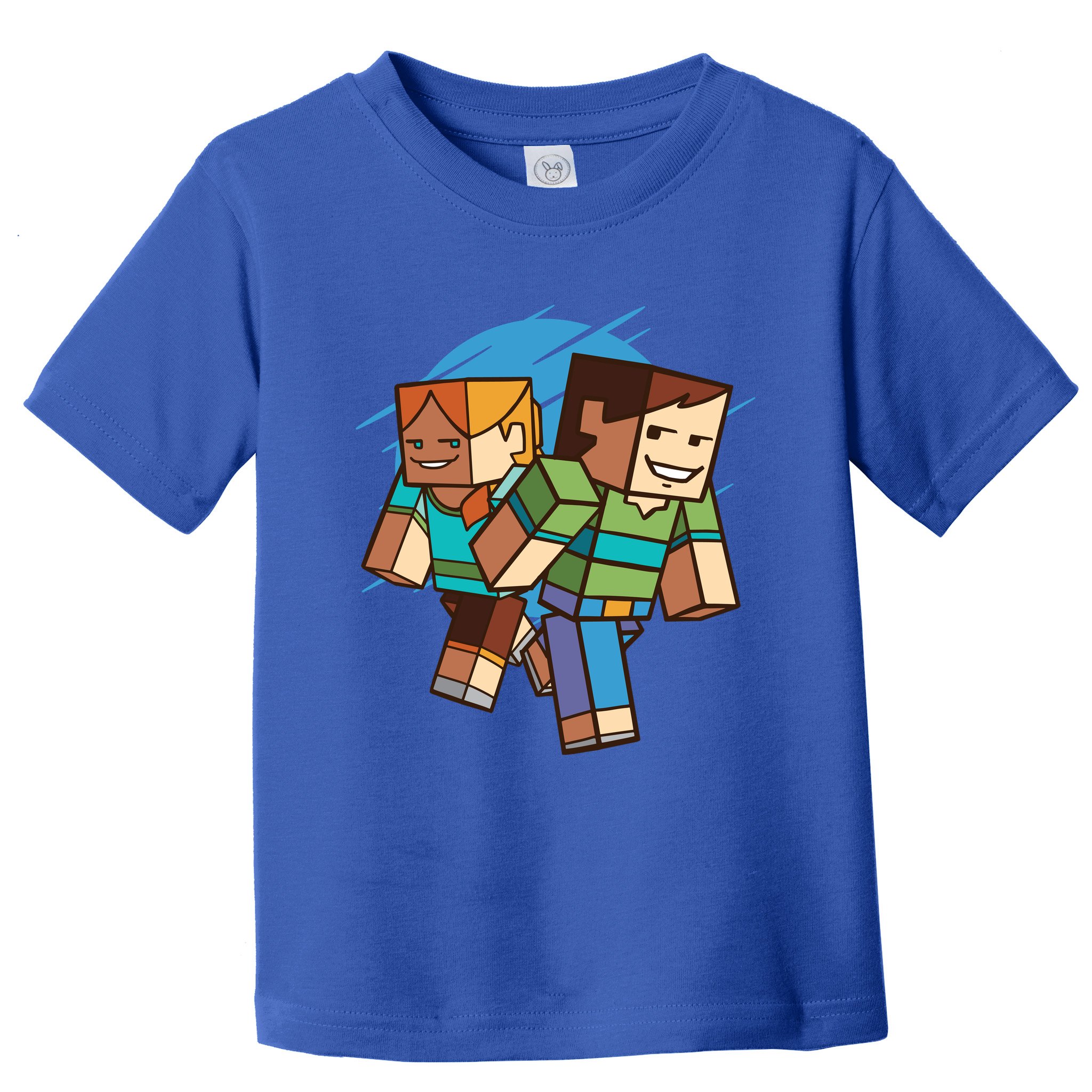 Cubic People Cartoon Toddler T-Shirt