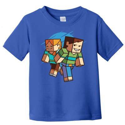 Cubic People Cartoon Toddler T-Shirt