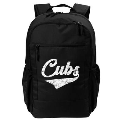 Cubs Vintage Sports Team Baseball Fan Backpack