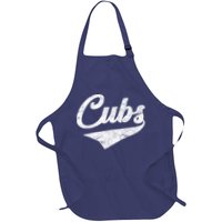 Cubs Vintage Sports Team Baseball Fan Apron