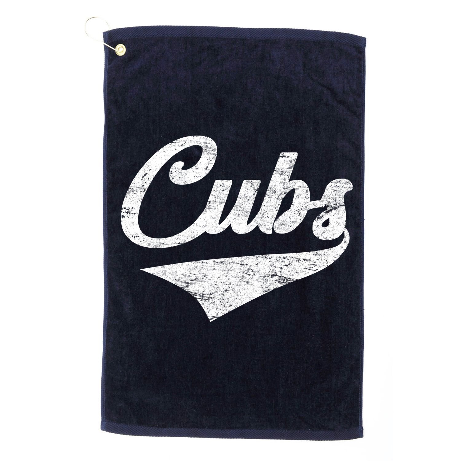 Cubs Vintage Sports Team Baseball Fan Golf Towel
