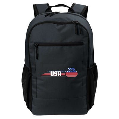 Cool USA Curling Team Sports Logo Backpack