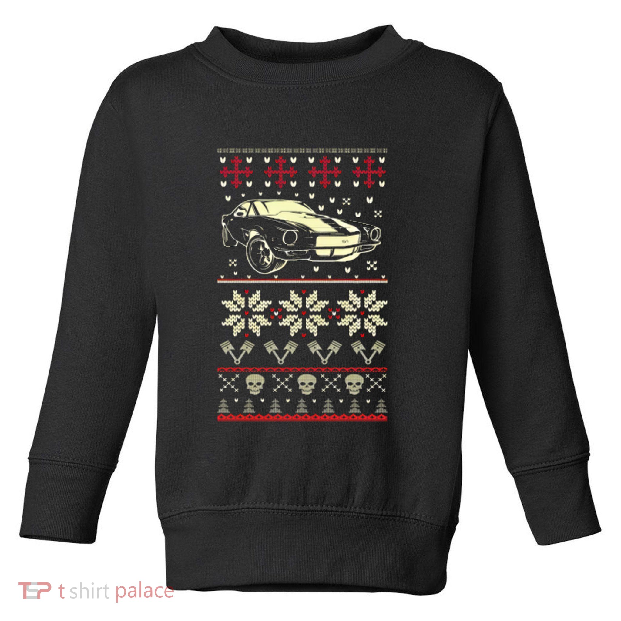 Camaro Ugly Christmas Toddler Sweatshirt